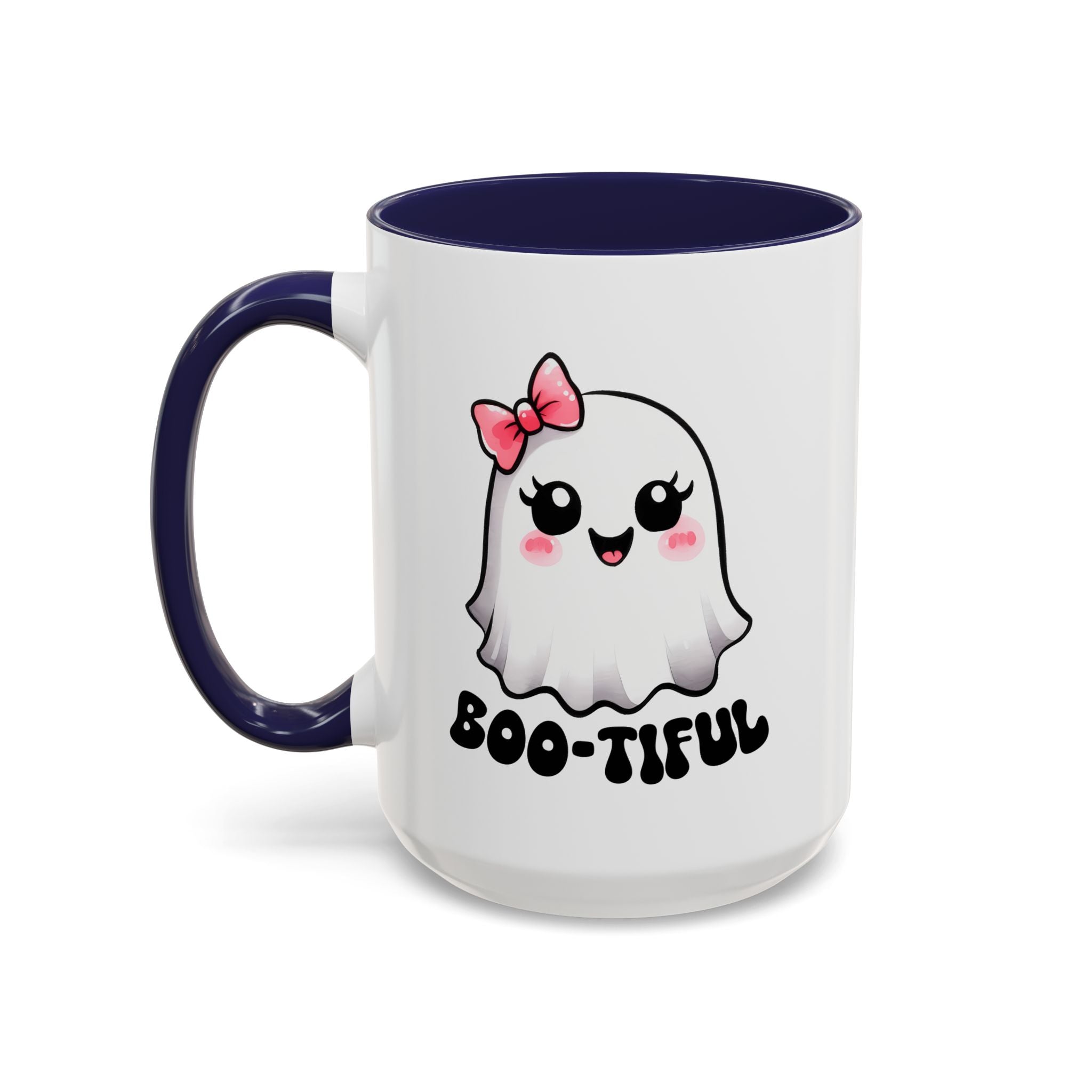 Cute Ghost Coffee Mug - Perfect for Halloween, Gift for Friends, Spooky Season, Cozy Vibes, Boo-tiful Design