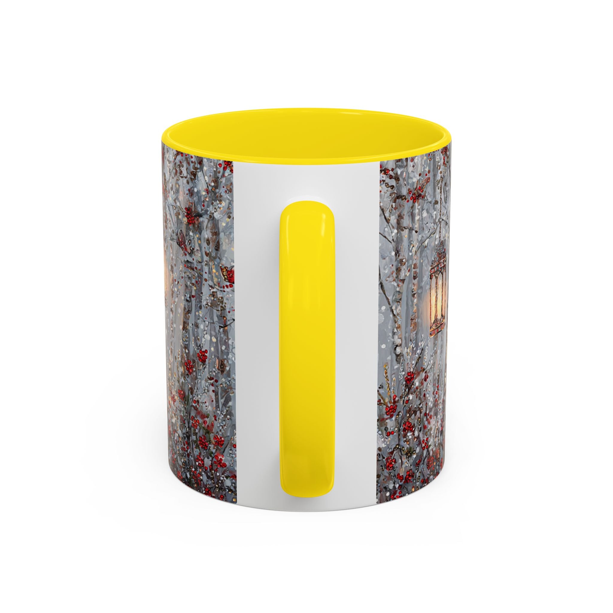 Winter Wonderland Coffee Mug - Snowman & Cardinals Design (11/15oz)