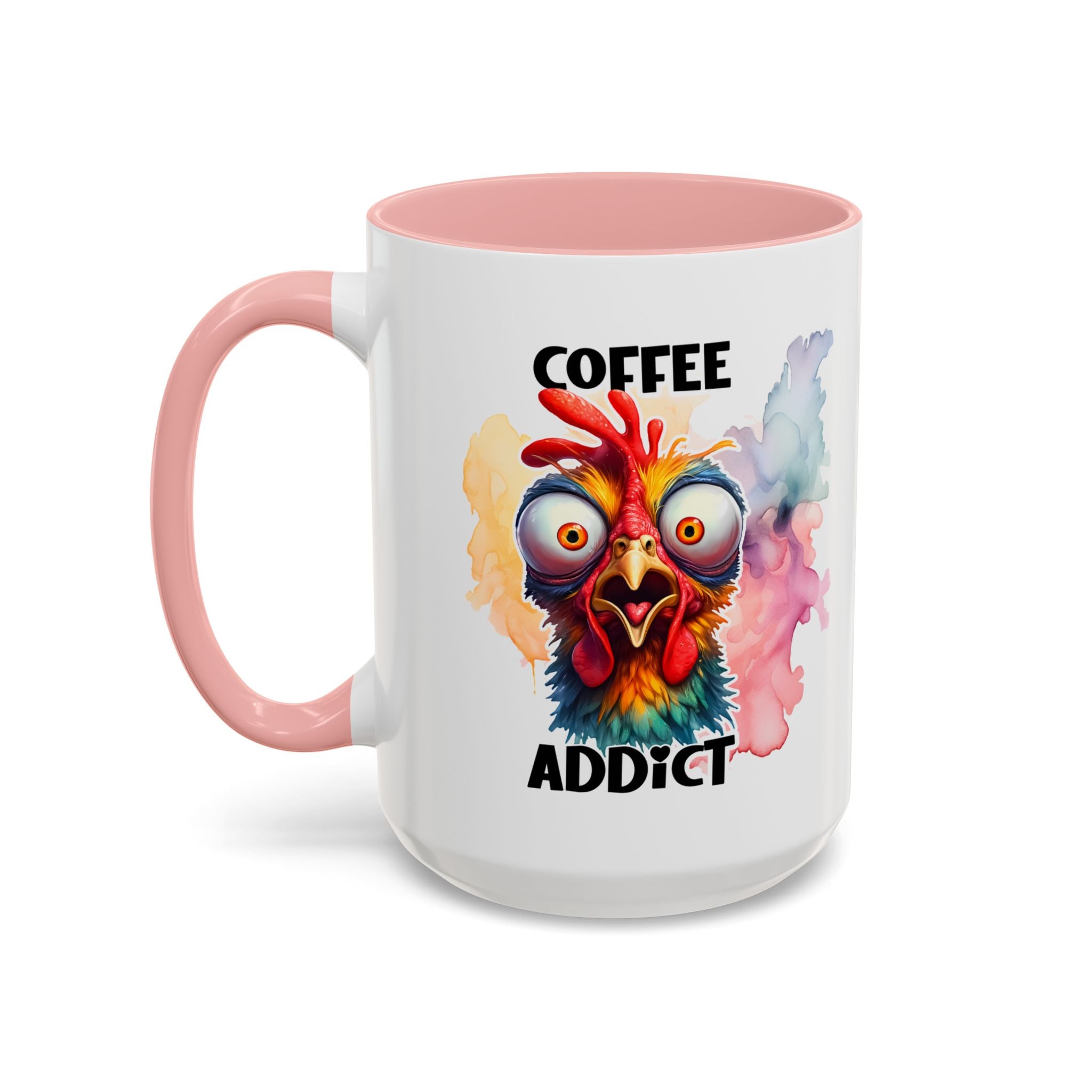 Coffee Addict Mug, Funny Coffee Lover Gift, Unique Kitchen Decor, Quirky Morning Brew Cup, Perfect for Birthdays & Holidays
