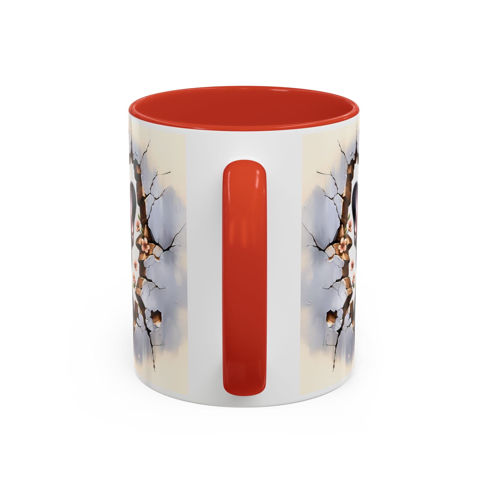Cute French Bulldog Accent Coffee Mug, Pet Lover Gift, Dog Lover Mug, Home Office Coffee Cup, Unique Animal Print Mug