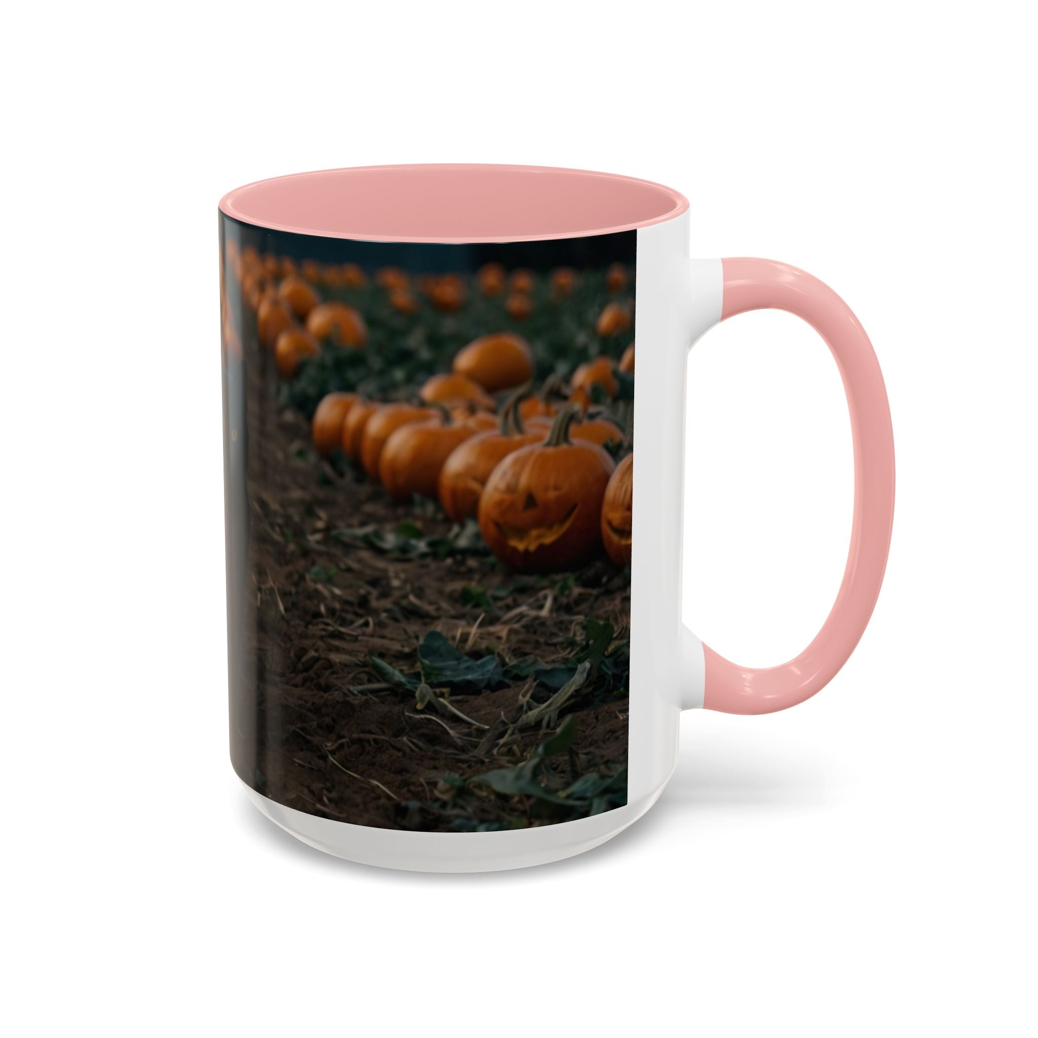 Halloween Black Cat Pumpkin Coffee Mug spooky magical