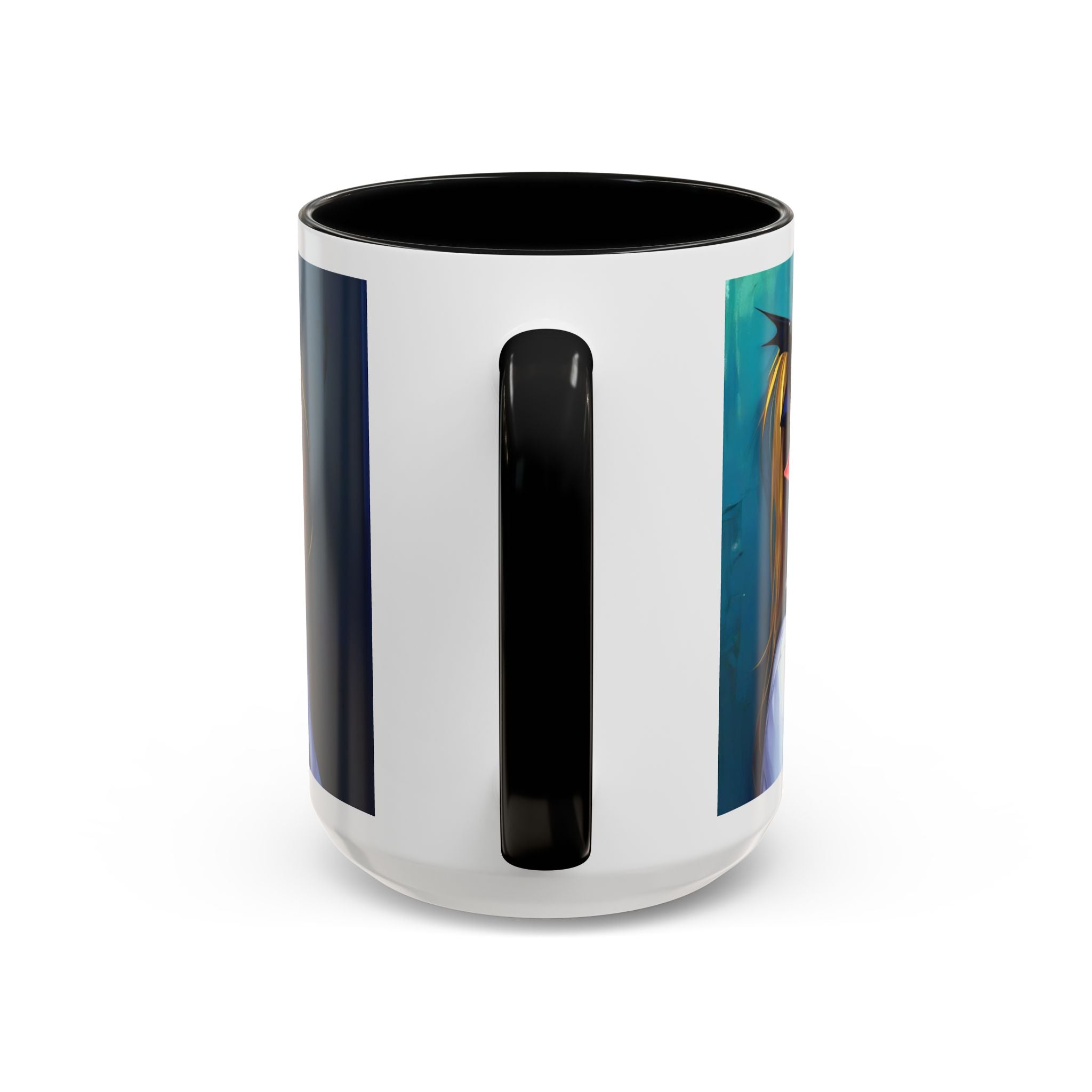 goth vampire girl Gothic Anime Coffee Mug with Edgy Design horror art