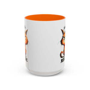 sarcasm attitude  Cat Coffee Mug - Just Judging - Perfect Gift for Cat Lovers, Pet Owners, Birthdays,  Funny Mug