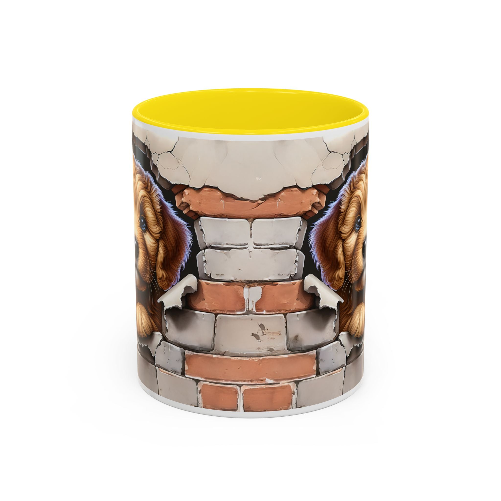 Cute Dog Accent Coffee Mug - Perfect Gift for Pet Lovers, Animal Lovers, Home Decor, Coffee Lovers, Unique Kitchenware