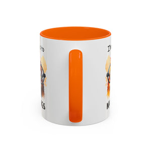 Funny Morning Coffee Mug, Gift for Coffee Lovers, Humorous Mug, Office Mug, Unique Cup for Mornings, Chicken Design