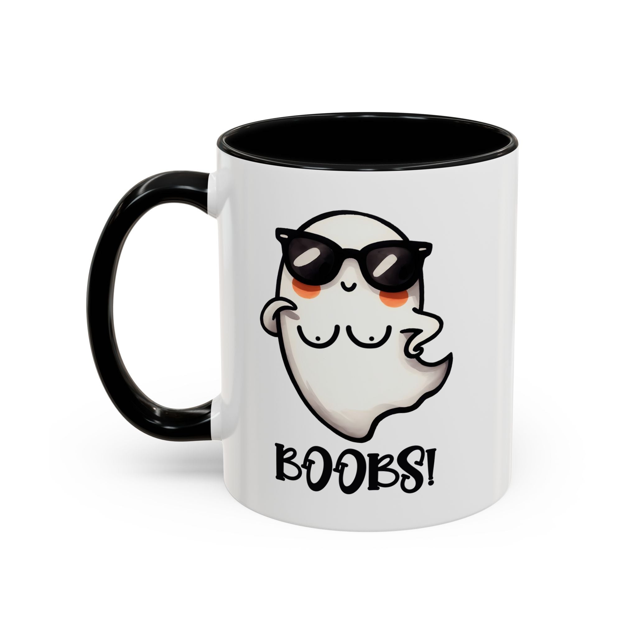 Funny Ghost Coffee Mug, Halloween Gift, Cute Mug for Friends, Ghost Lover Gift, Humor Mug