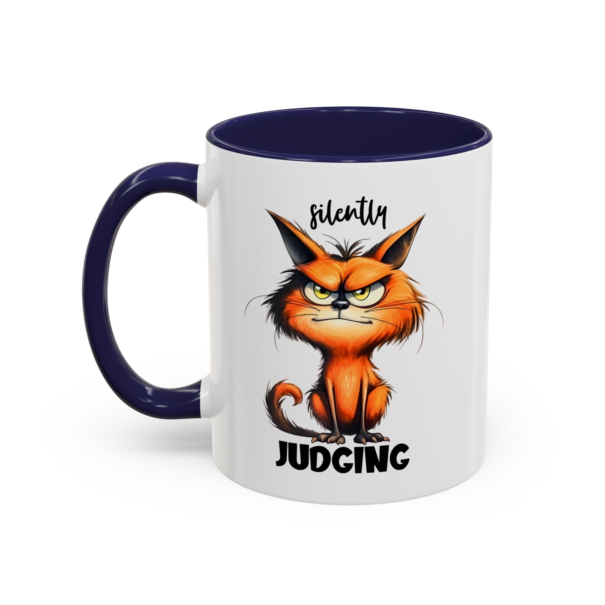 sarcasm attitude  Cat Coffee Mug - Just Judging - Perfect Gift for Cat Lovers, Pet Owners, Birthdays,  Funny Mug