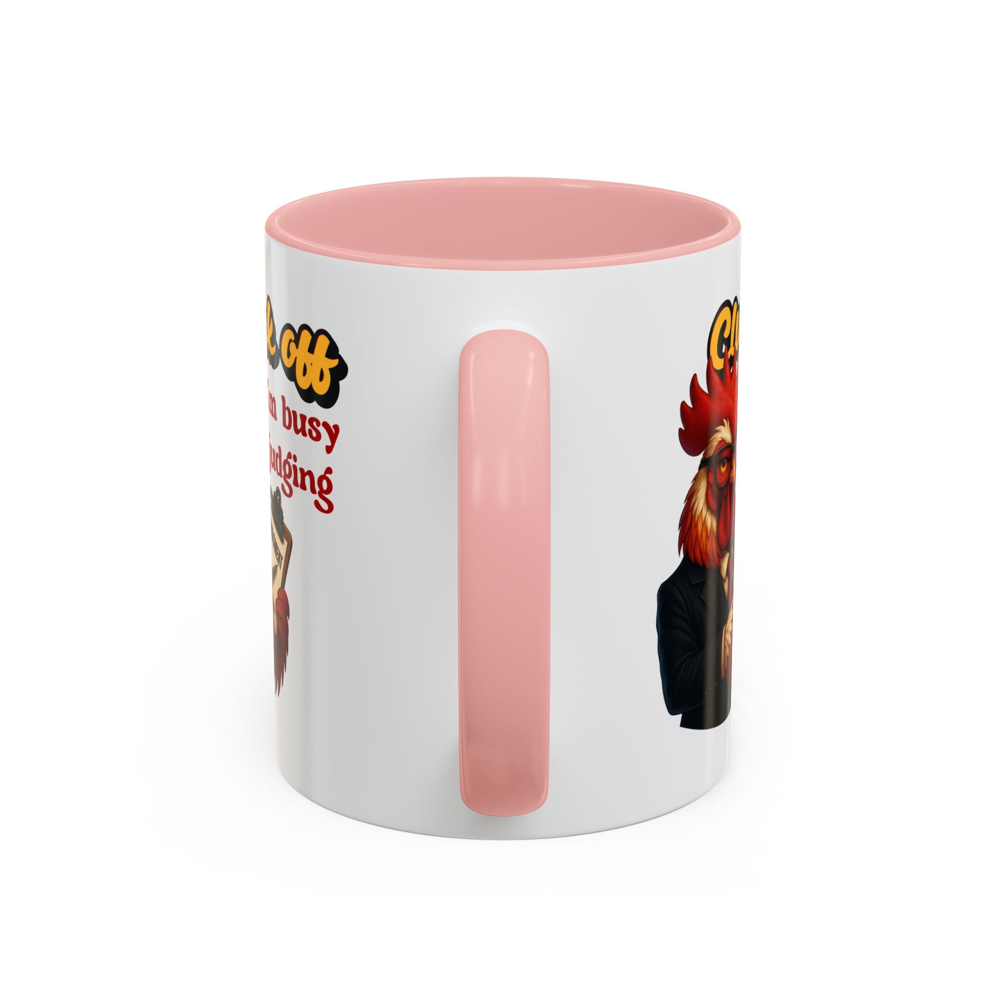 Funny Cluck Off Coffee Mug - Perfect for Chicken Lovers, Gag Gifts, Office Humor, and Birthdays