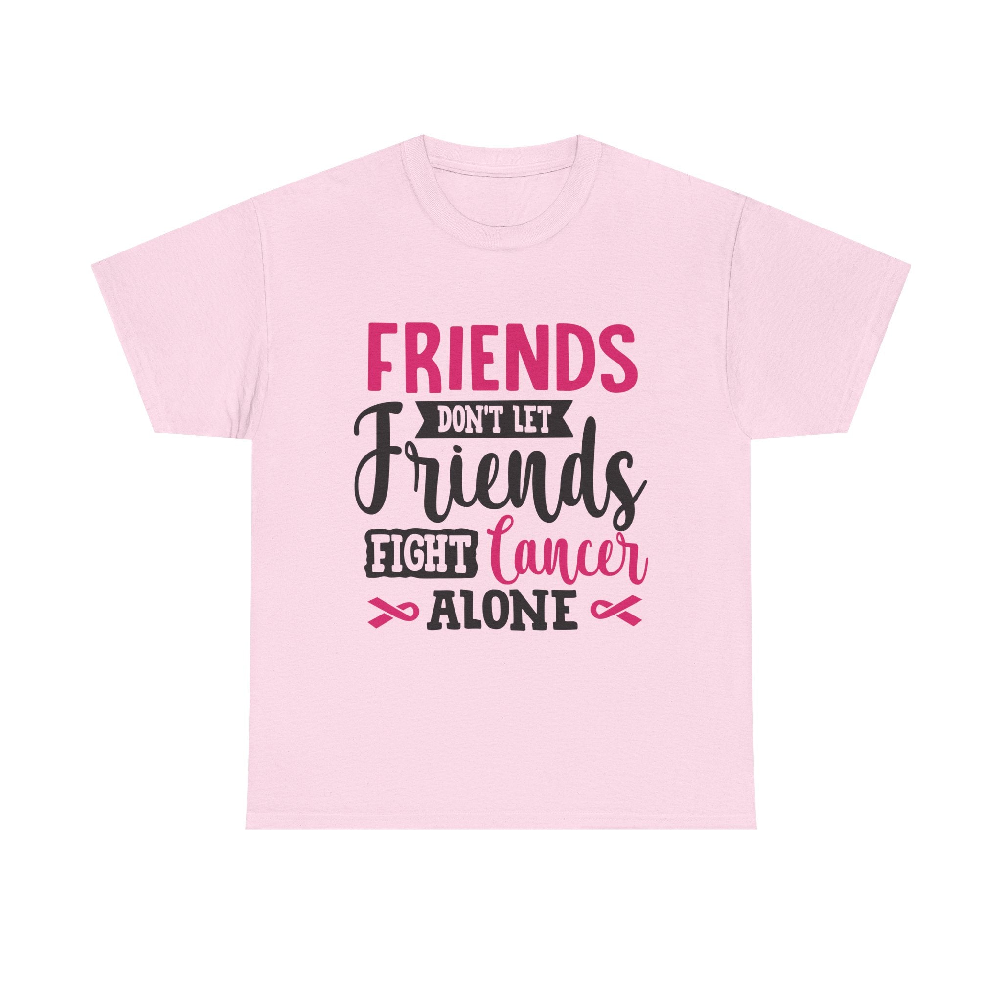 Unisex Cancer Awareness Tee, Support Friends, Fight Cancer Together, Inspirational Gift, Awareness Event Shirt