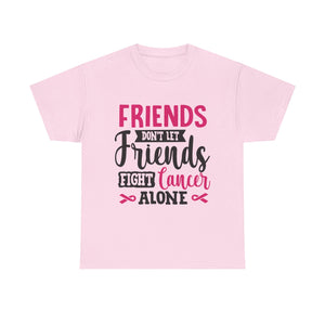 Unisex Cancer Awareness Tee, Support Friends, Fight Cancer Together, Inspirational Gift, Awareness Event Shirt