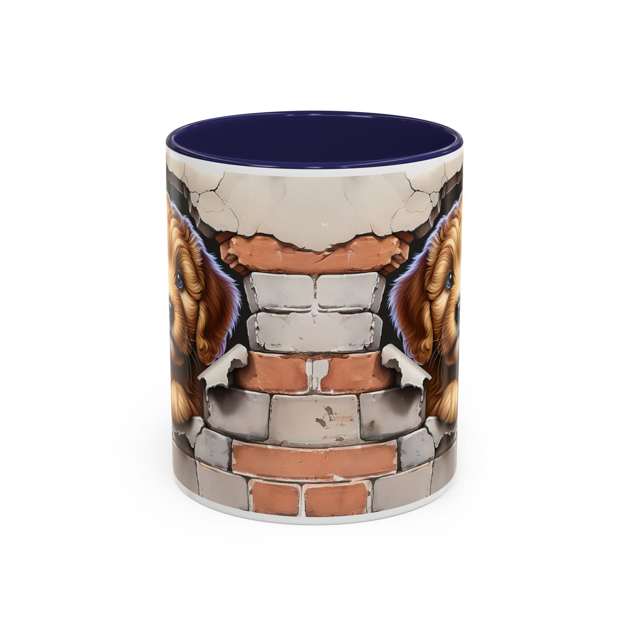 Cute Dog Accent Coffee Mug - Perfect Gift for Pet Lovers, Animal Lovers, Home Decor, Coffee Lovers, Unique Kitchenware