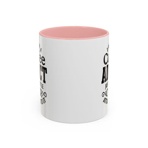 Coffee Addict Mug, Funny Coffee Lover Gift, Black Accent Mug, Warm Beverage Cup, Office Humor Drinkware