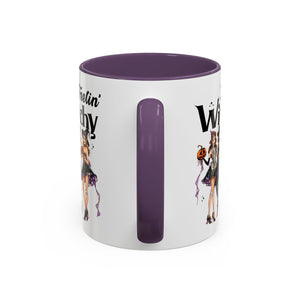 Witchy Accent Coffee Mug - Spooky Halloween Mug, Witchy Decor, Gift for Her, Fall Coffee Cup, Party Mug