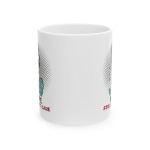 Funny Motivational don't care coffee Mug, Joke Cup, Gift for  Home Office Drinkware, Humorous Coffee Mug, Still Don't Care
