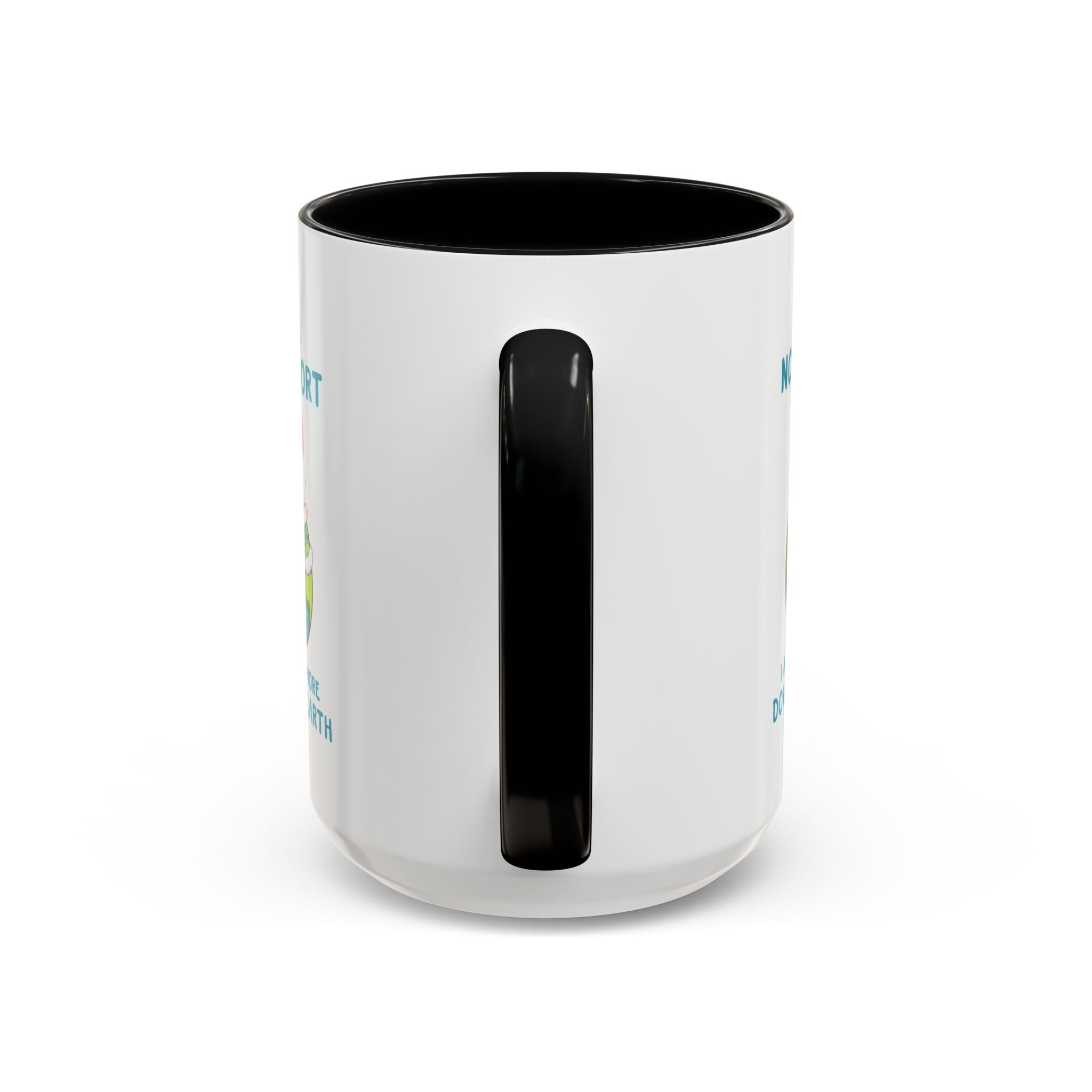 Cute Down to Earth Cat Coffee Mug - Perfect Gift for Cat Lovers
