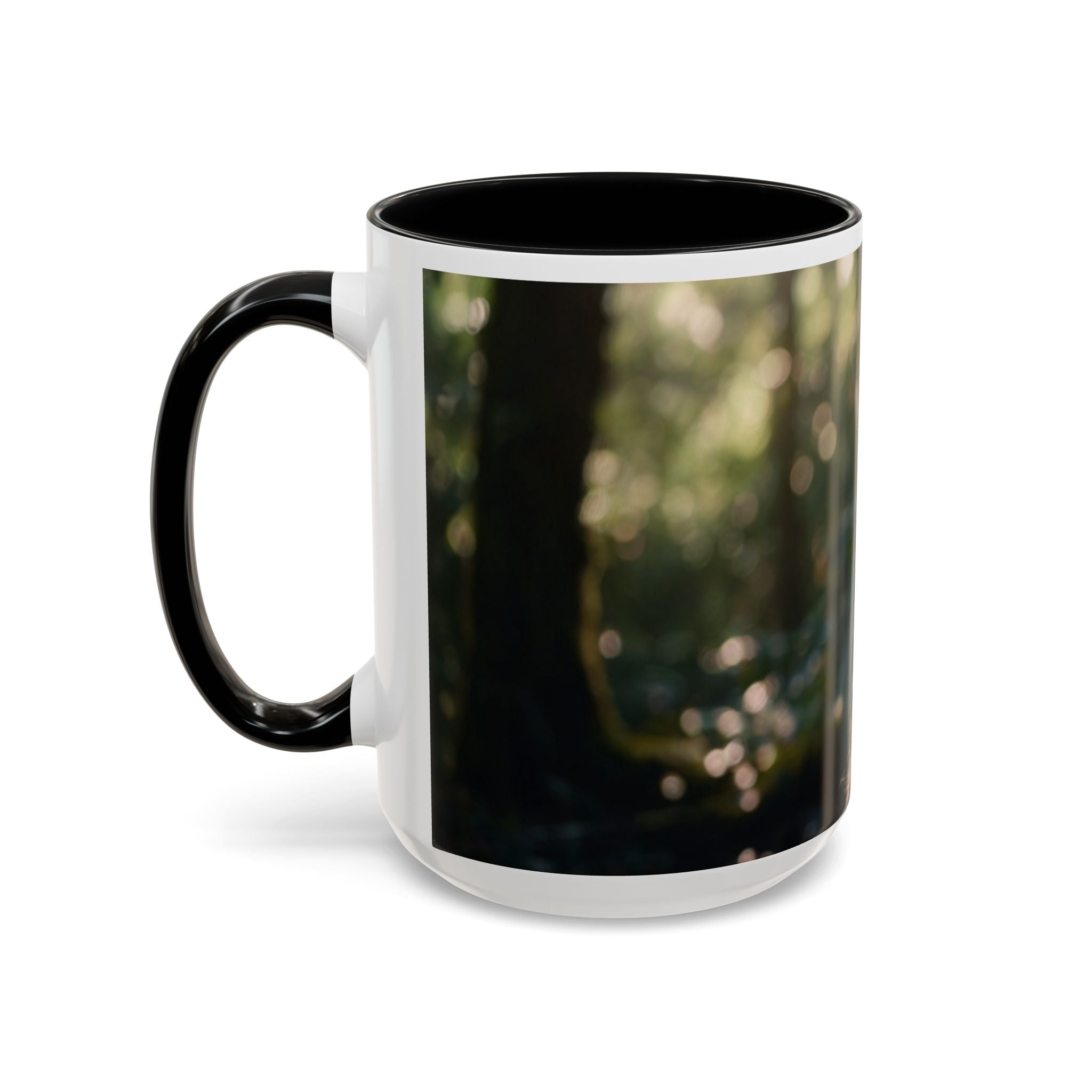 Fairy Forest Accent Coffee Mug - Enchanting Design for Nature Lovers
