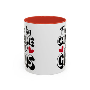 Caffeine Chaos Mug - Perfect for Coffee Lovers, Funny Gift for Friends, Home Office Essential, Birthday, Coffee Break