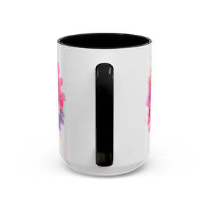 cancer awareness Inspirational Coffee Mug, Healing Ribbon Mug, Gift for Cancer Survivors, Motivational Drinkware, Support