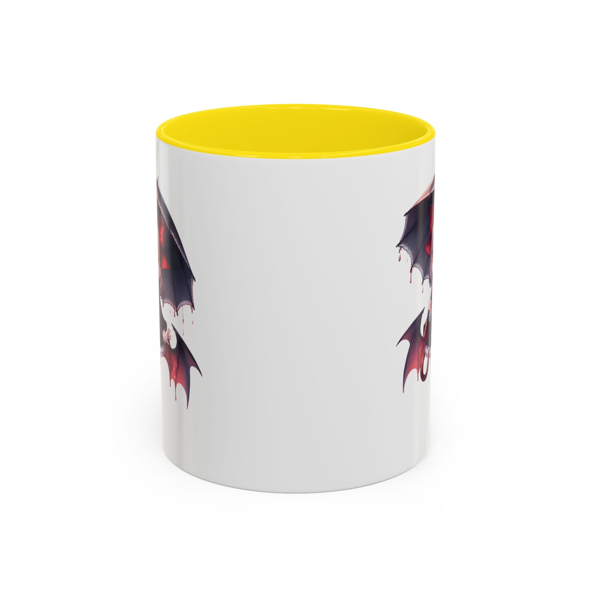 Gothic vampire girl  horror art Accent Coffee Mug (11, 15oz)