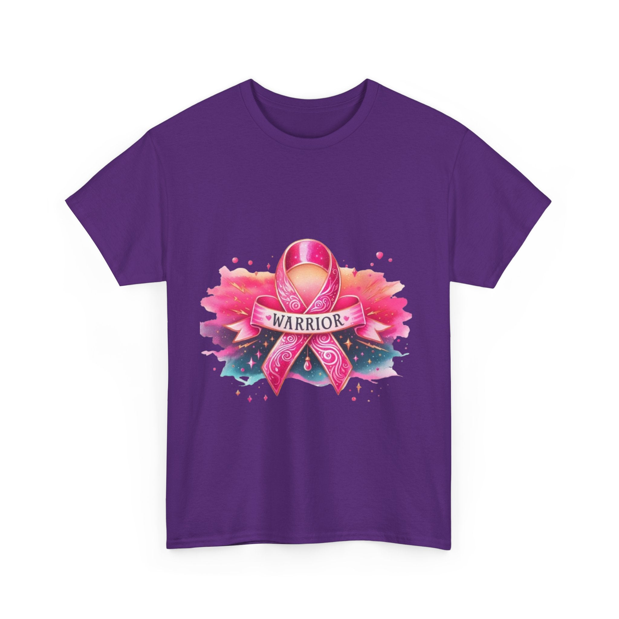 Breast Cancer Awareness Tee, Warrior T-shirt for Women, Inspirational Gift, Supportive Apparel, Pink Ribbon Shirt, Unisex Cotton Top