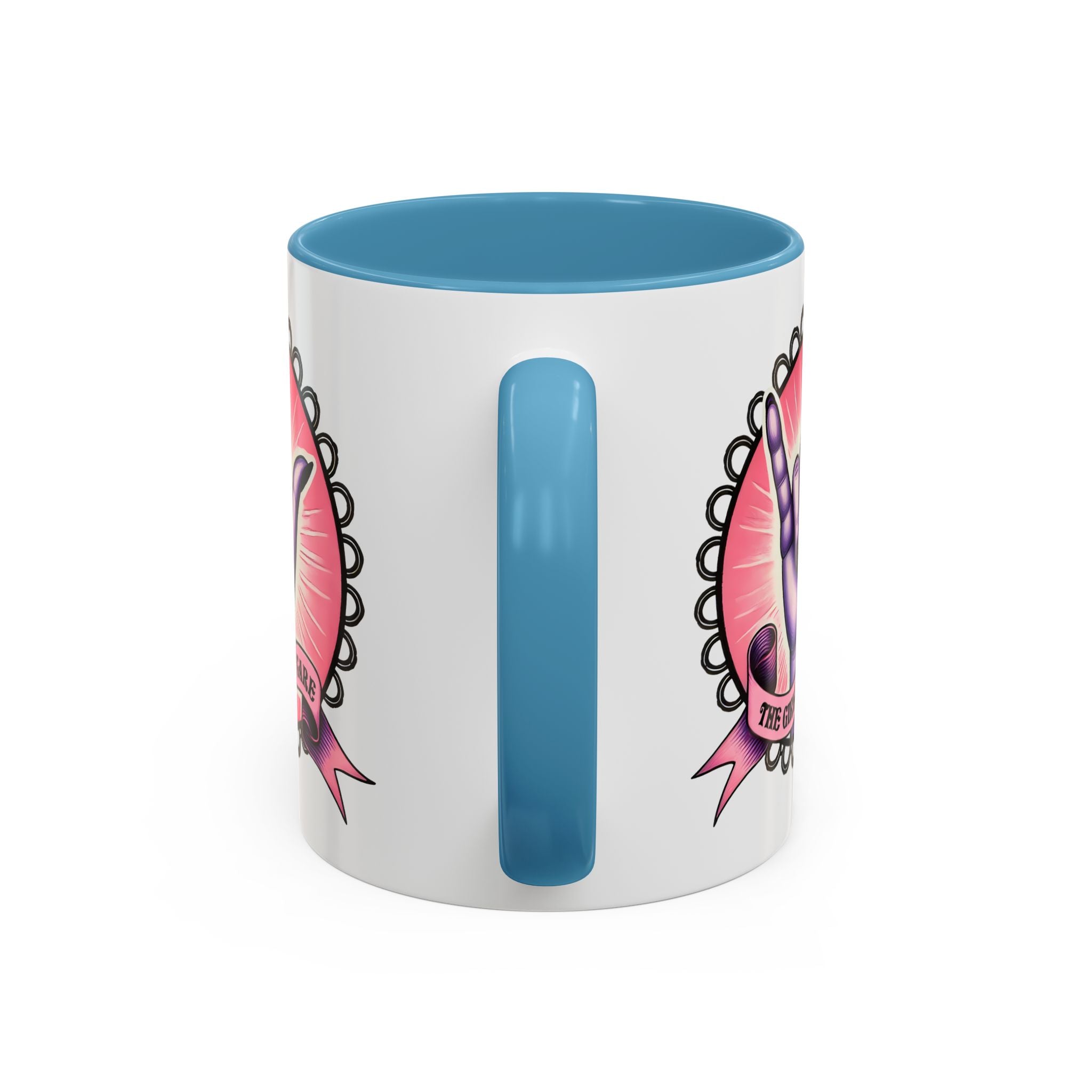 Rock 'n' Roll Accent Coffee Mug - Perfect for Music Lovers, Gift for Her, Unique Office Mug, Fun Coffee Cup, Empowering Gift Idea