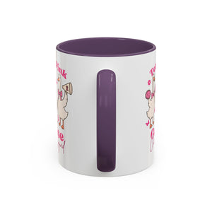cancer awareness Team Pink Goose Cheer Squad Coffee Mug - Cute Animal Mug for Fun Gifts,   Home Decor/Office Use