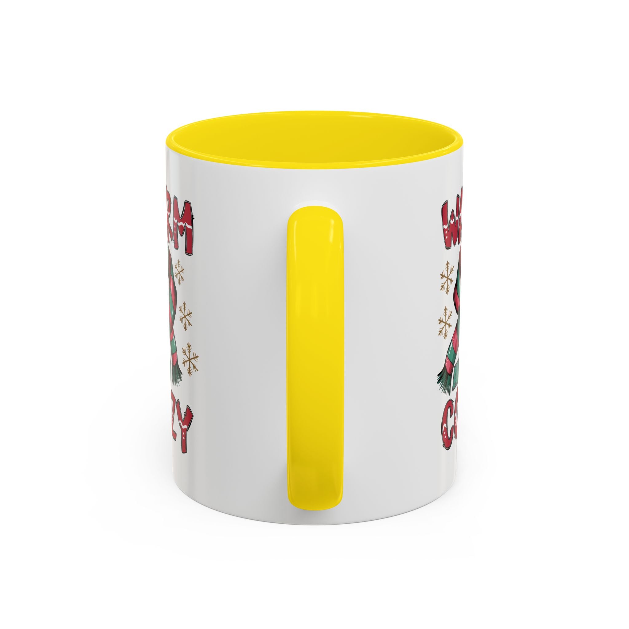 Warm & Cozy Holiday Accent Coffee Mug - Perfect for Winter Mornings, Christmas Gifts, Hot Beverage Lovers, Seasonal Decor, Cozy Vibes