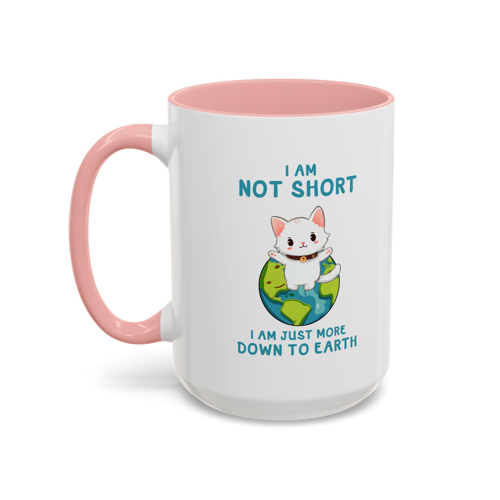 Cute Down to Earth Cat Coffee Mug - Perfect Gift for Cat Lovers