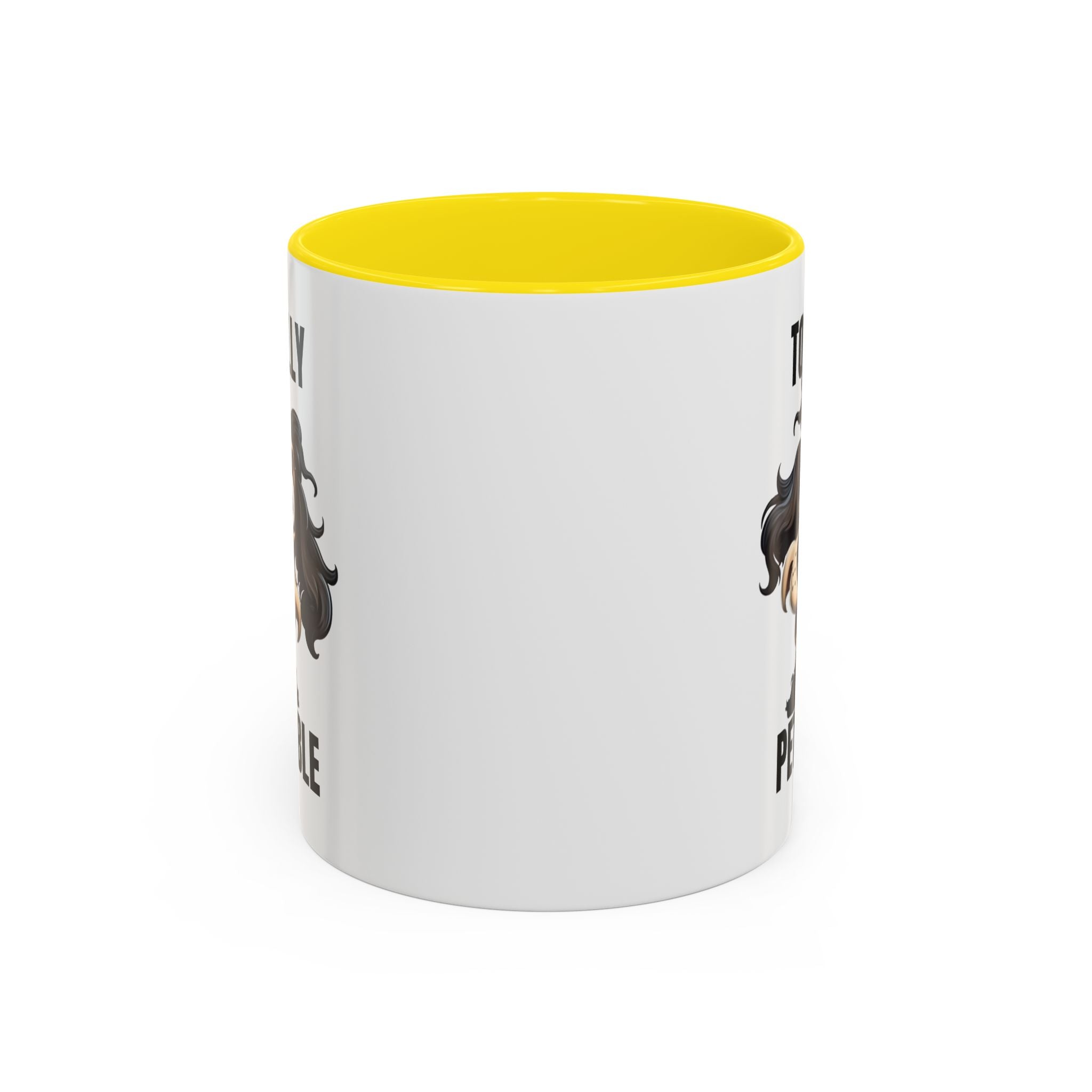 Totally Pettable Coffee Mug, Dog Lover Gift, Animal Print Mug, Funny Pet Mug, Customizable Coffee Cup, Gift for Pet Owners