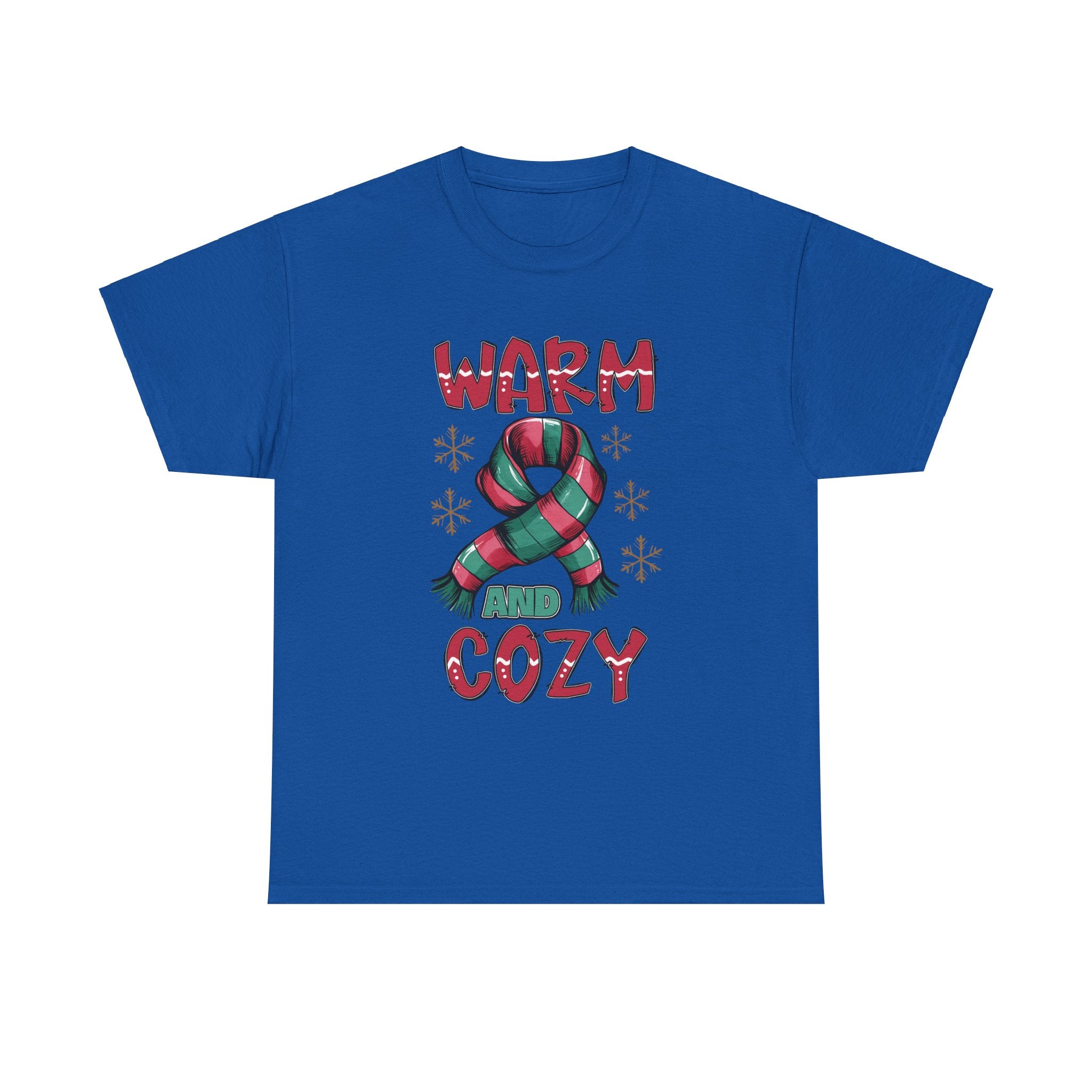 christmas warm and cozy Unisex Heavy Cotton Tee men women