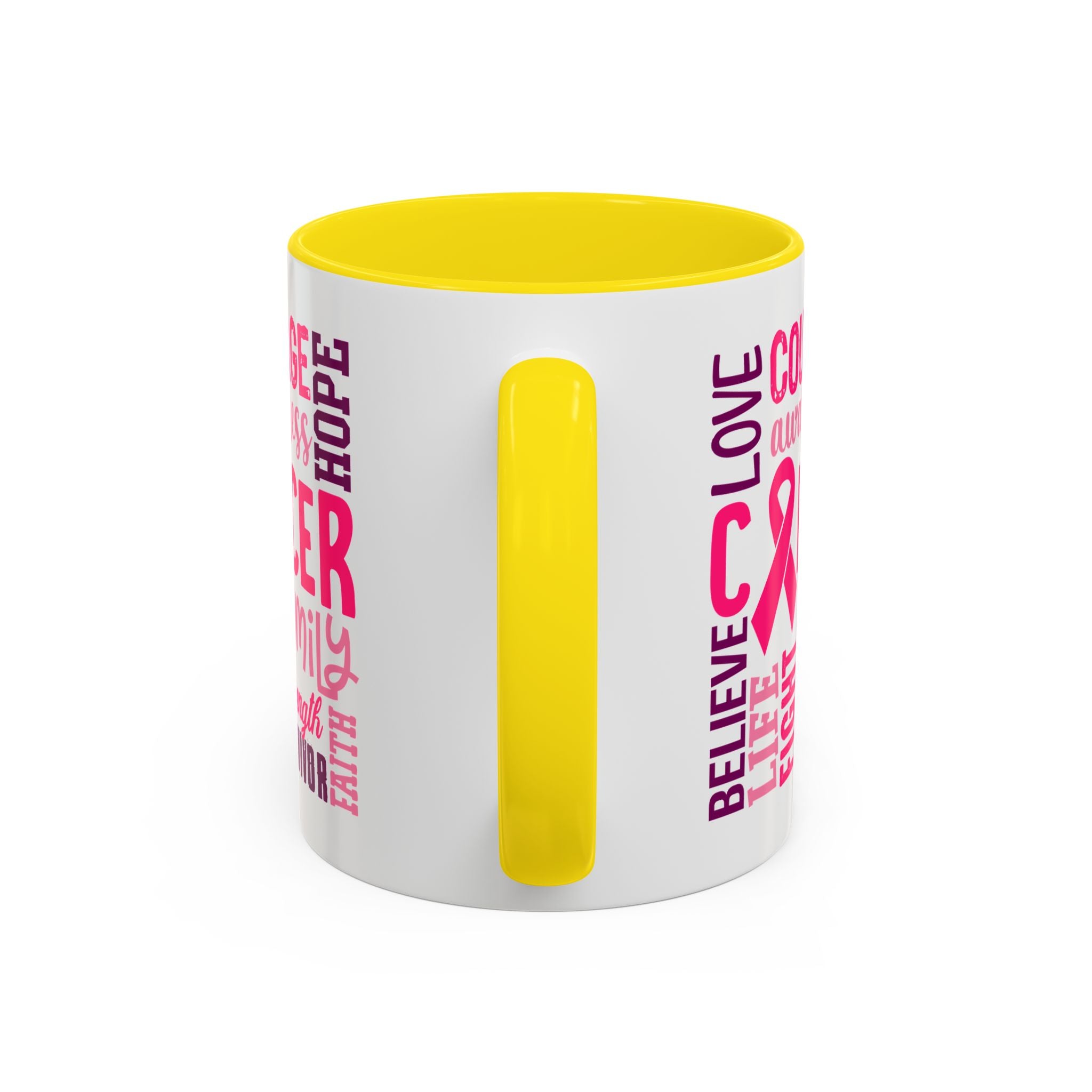 Inspirational Cancer Awareness Coffee Mug, Support Gift, Hope for Survivors, Breast Cancer Month, Motivational Mug, Encouragement Mug