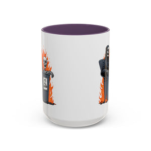Funny Grim Reaper Coffee Mug - Perfect for Halloween, Gift for Friends, Quirky Kitchen Decor, Novelty Drinkware
