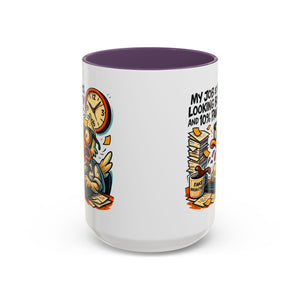 Funny Office Duck Coffee Mug | Perfect Gift for Office Workers, Desk Jokes, Humor, Funny Barista Mug, Creative Gift Idea