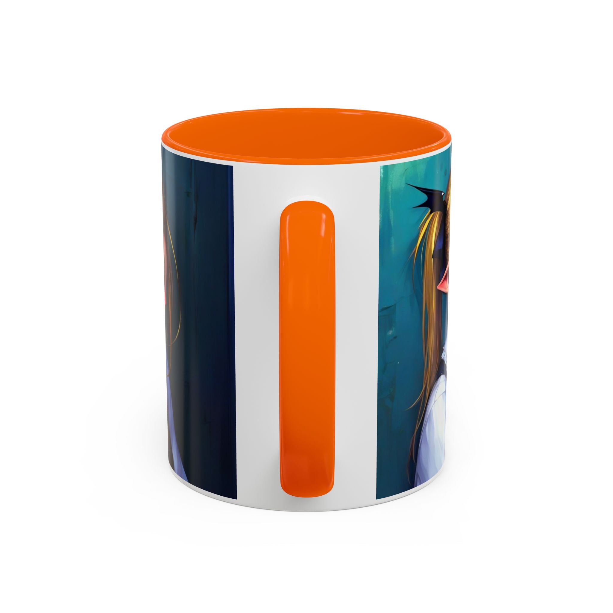 goth vampire girl Gothic Anime Coffee Mug with Edgy Design horror art