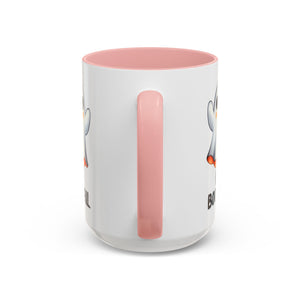 Hey Boo-tiful Ghost Coffee Mug, Halloween Mug, Cute Gift, Spooky Decor, Fun Mug