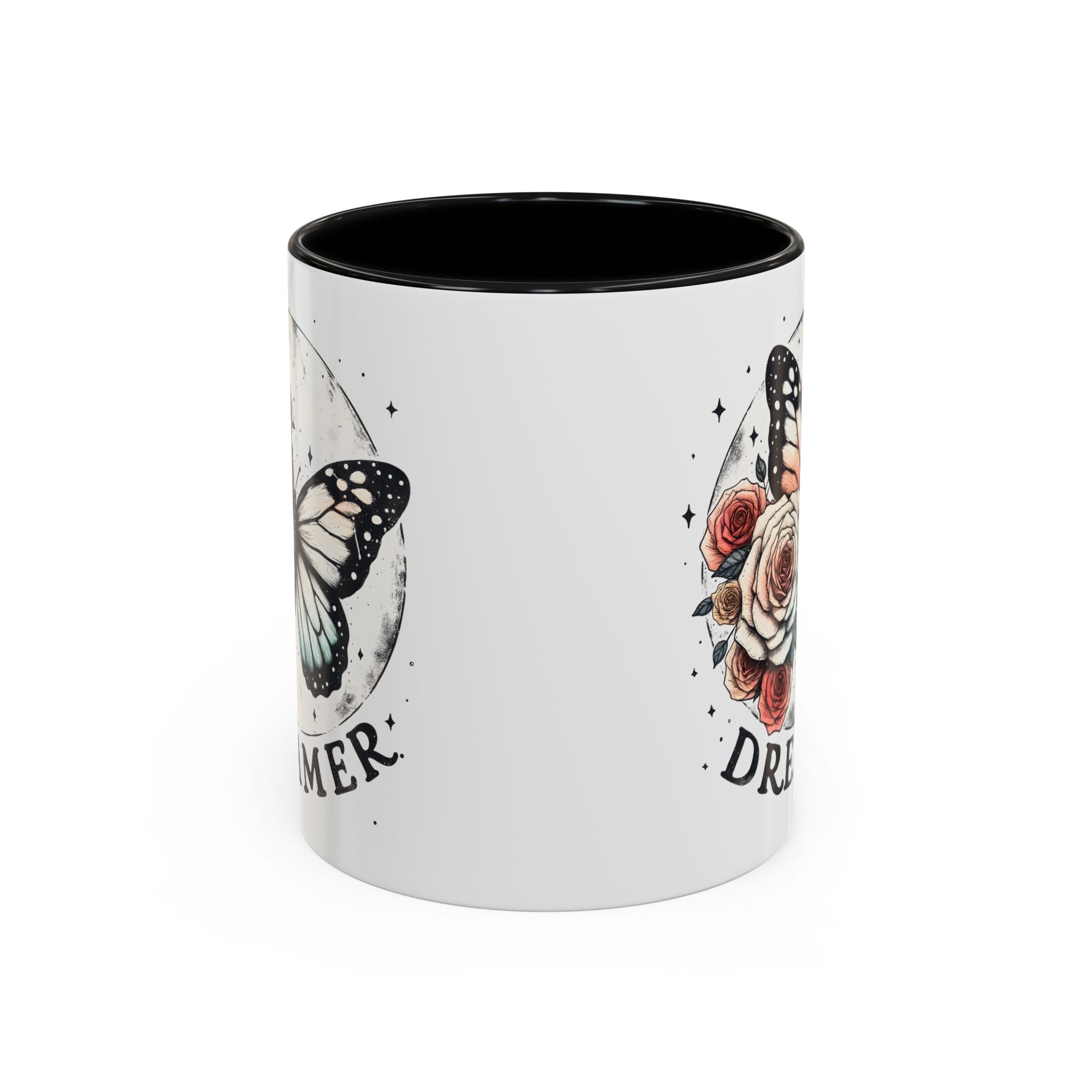Dreamer Butterfly Coffee Mug - Stylish Accent for Creatives positive vibe freedom nature lover