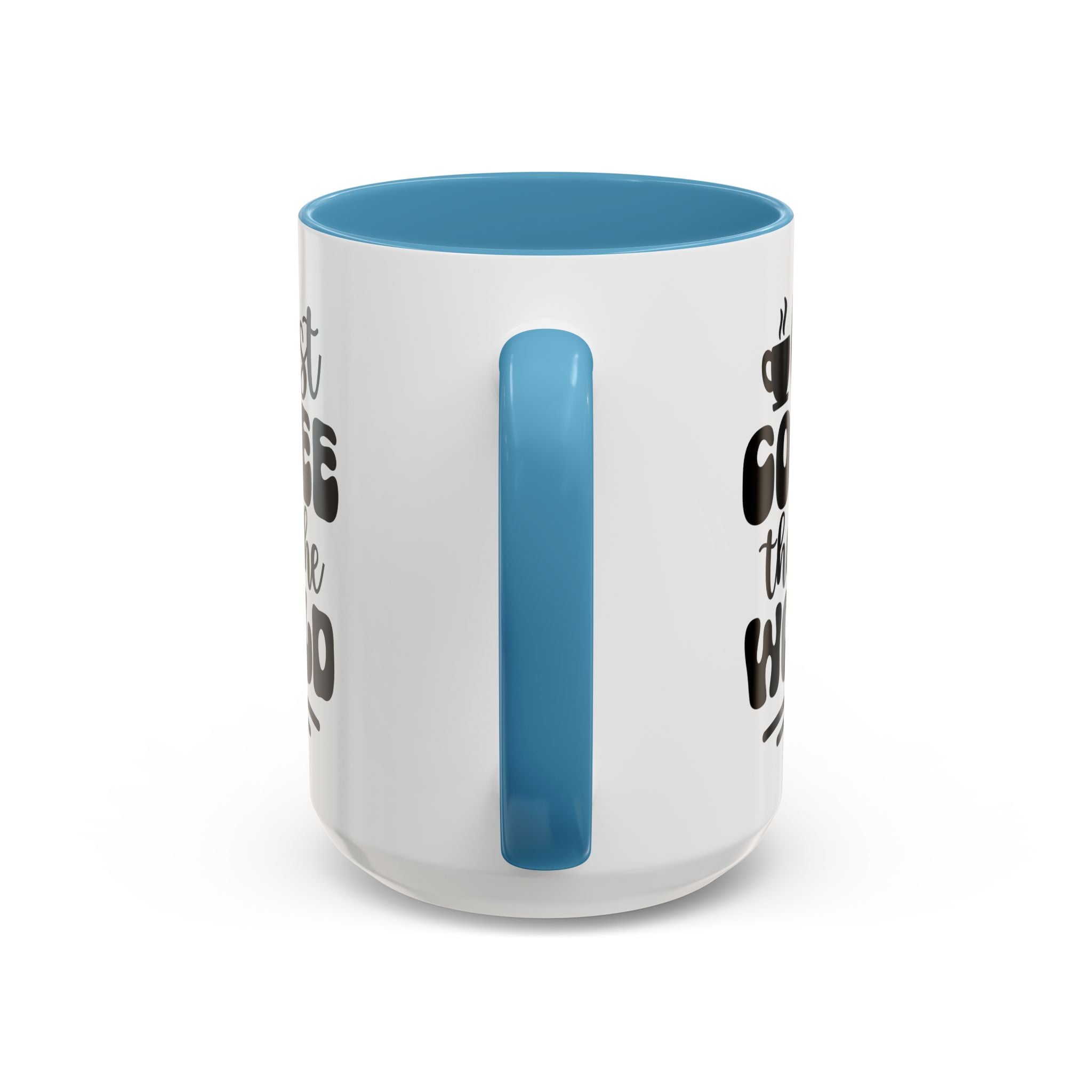 First Coffee Then the World - Stylish Accent Coffee Mug for Coffee Lovers, Gift for Friends, Kitchen Decor, Office Mug, Holiday Present