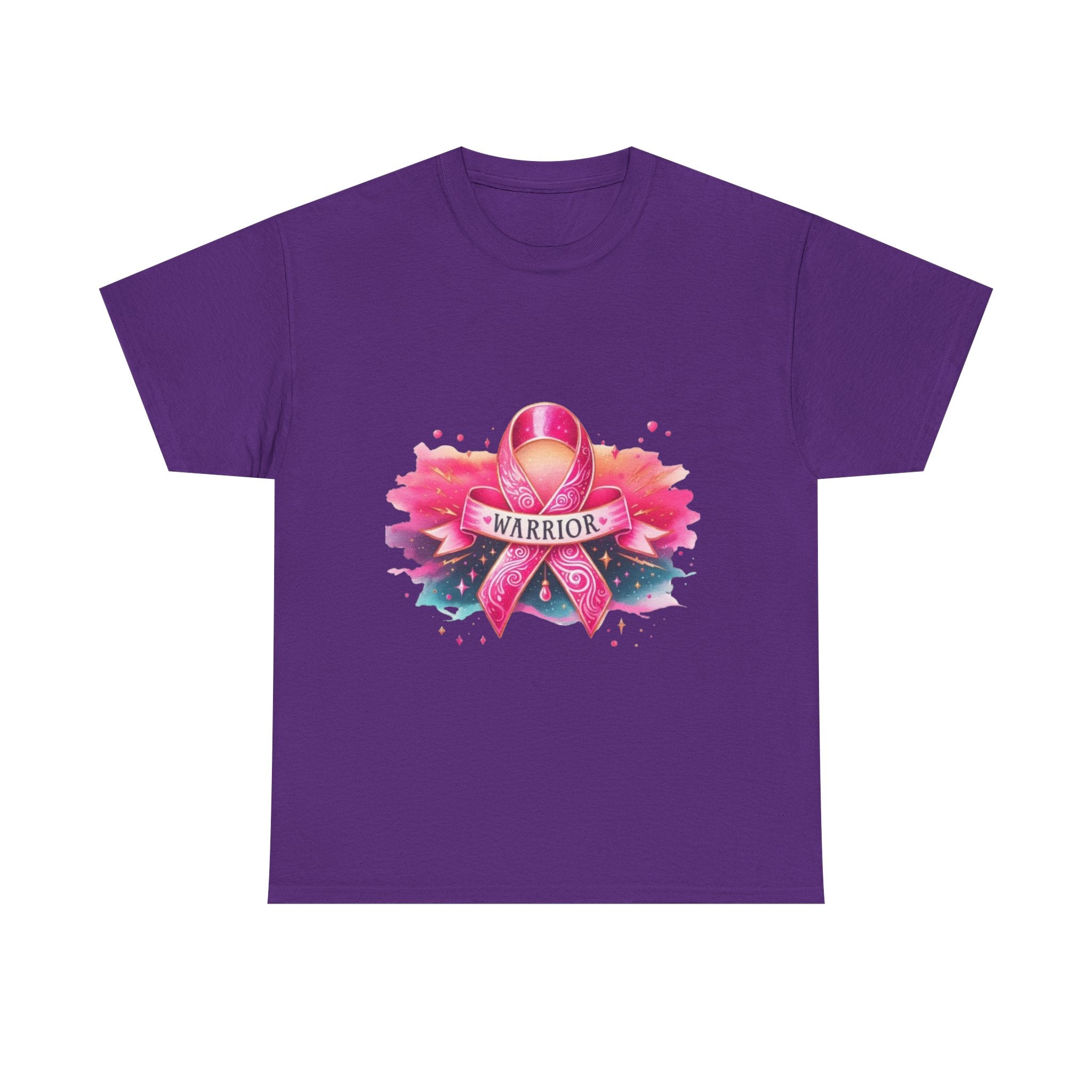 Breast Cancer Awareness Tee, Warrior T-shirt for Women, Inspirational Gift, Supportive Apparel, Pink Ribbon Shirt, Unisex Cotton Top