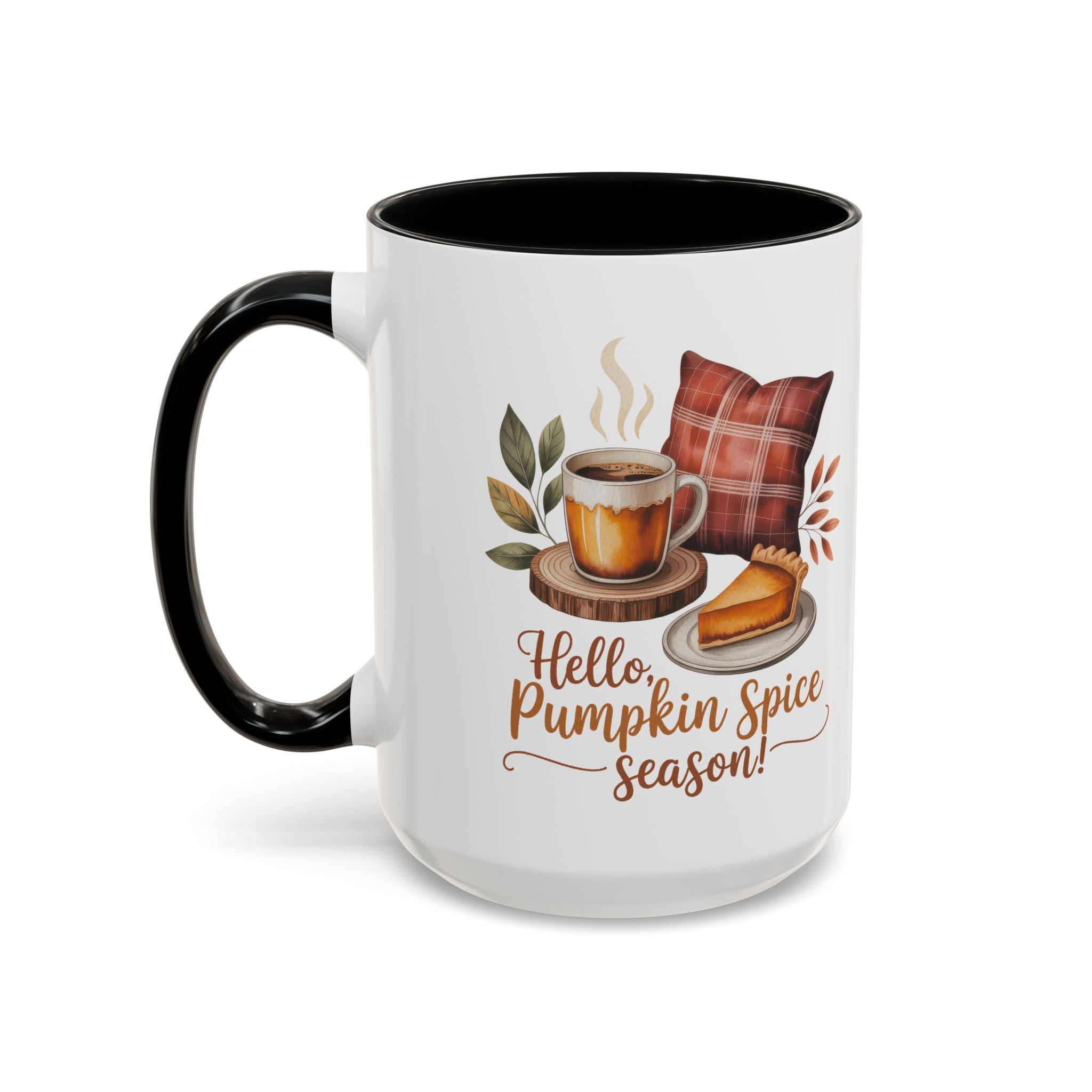Pumpkin Spice Season Coffee Mug cozy fall weather treat