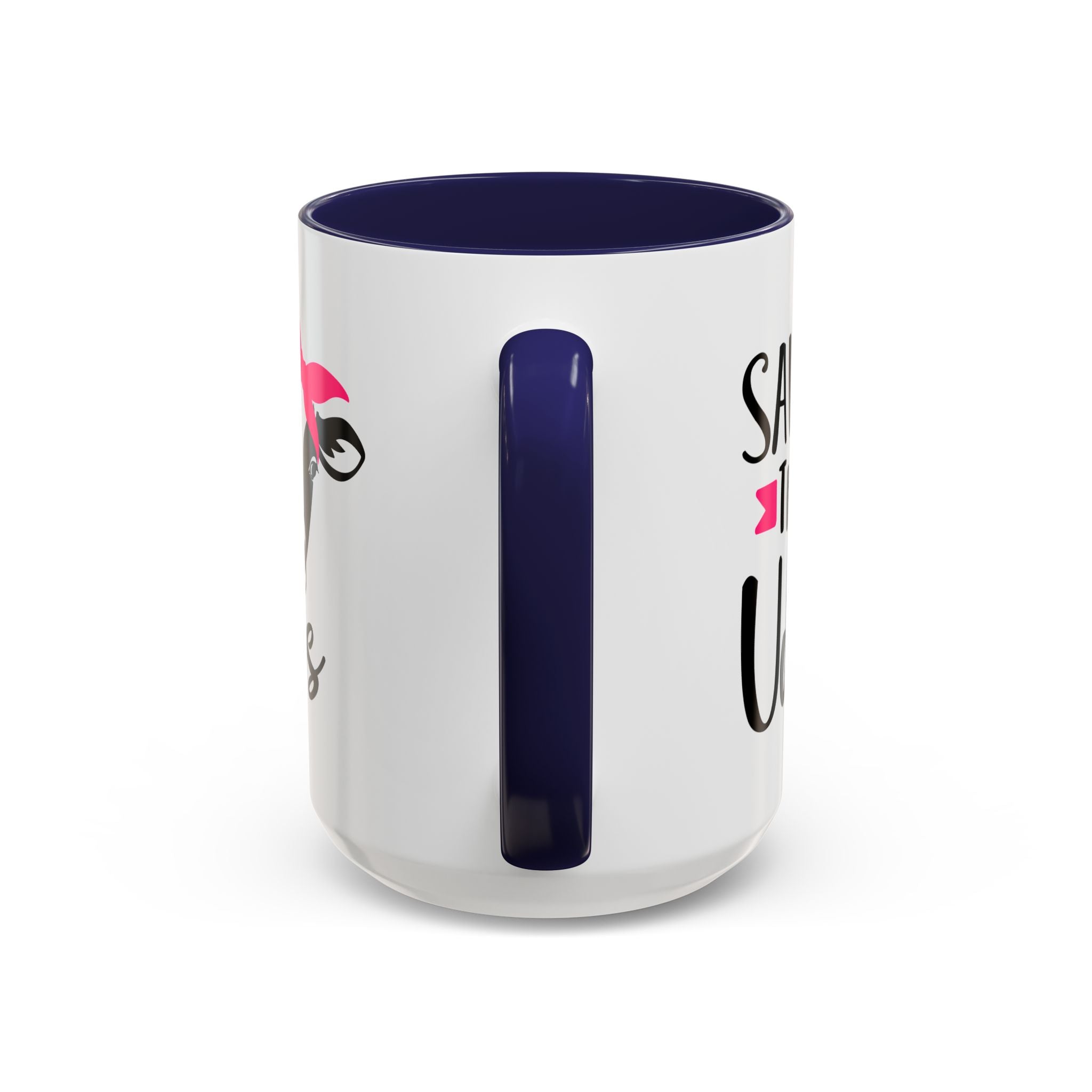 cancer awareness Cute Cow Mug - Save the Utters Coffee Cup, Gift for Animal Lovers,  Mug, Unique Birthday Gift