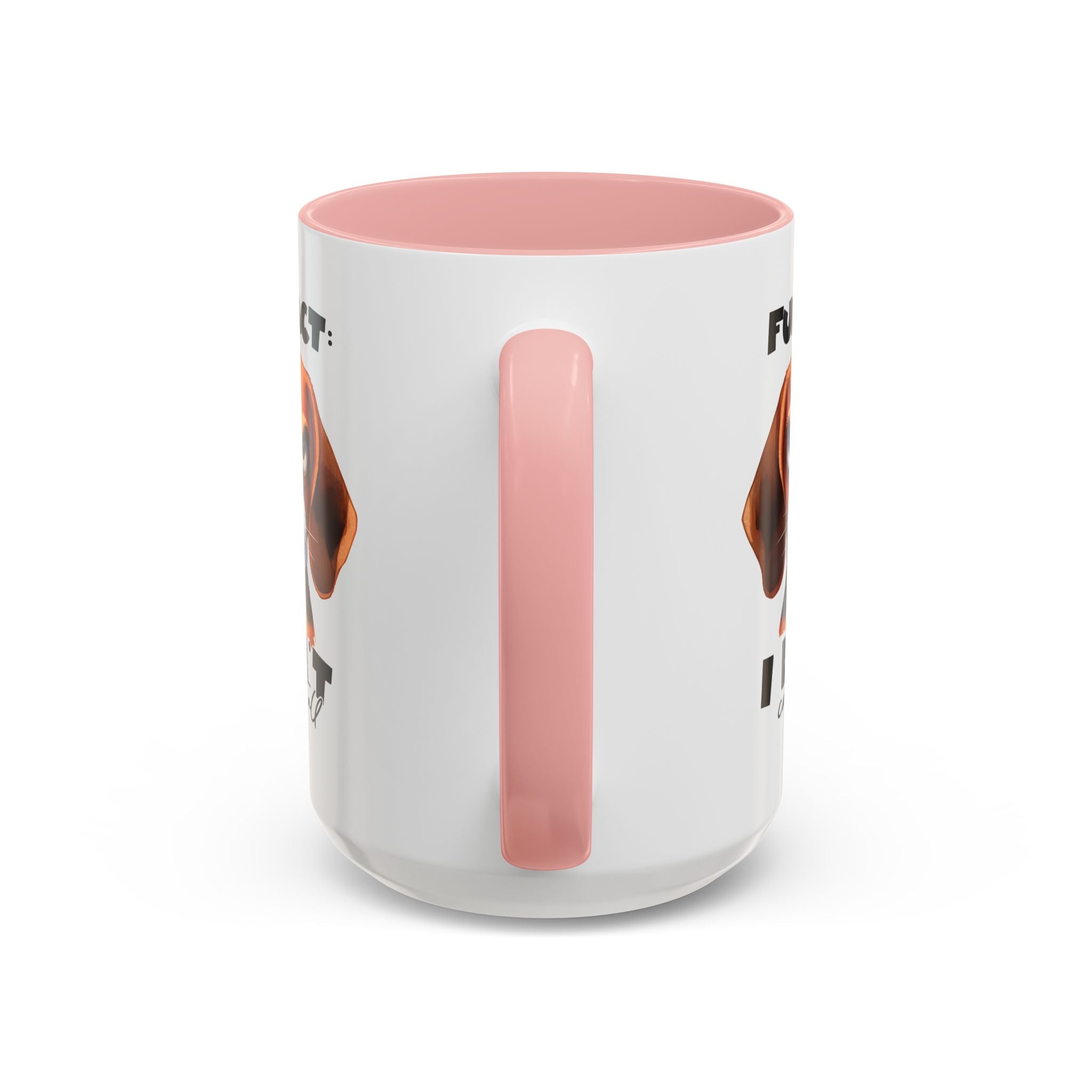 Funny Dog Accent Coffee Mug - Beagle Lover Gift, Pet Owner Present, Unique Animal Mug, Quirky Home Decor, Fun Fact Design