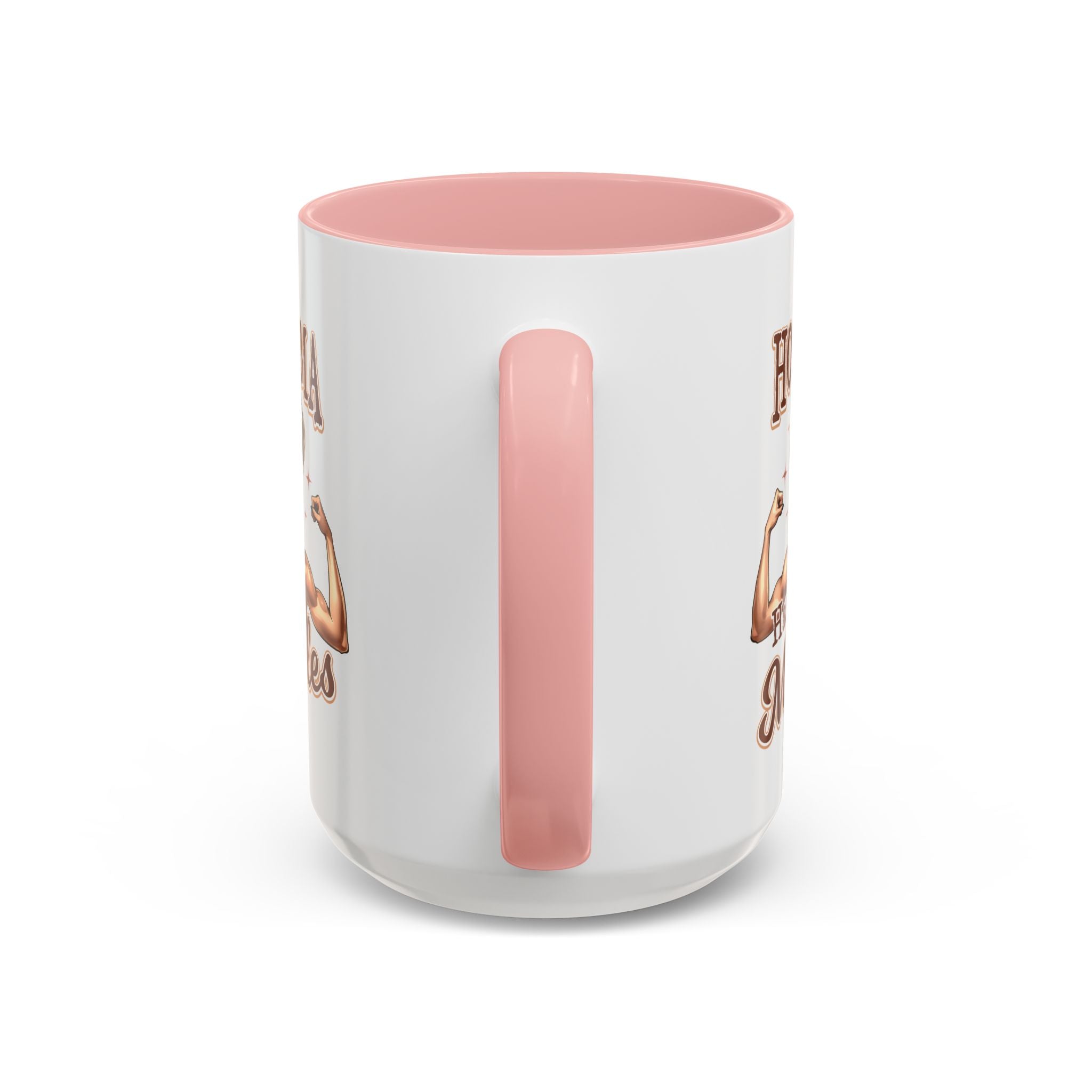Hot Mama Has Muscles Coffee Mug - Fun & Motivational 11/15oz Accent Mug for Fitness Lovers