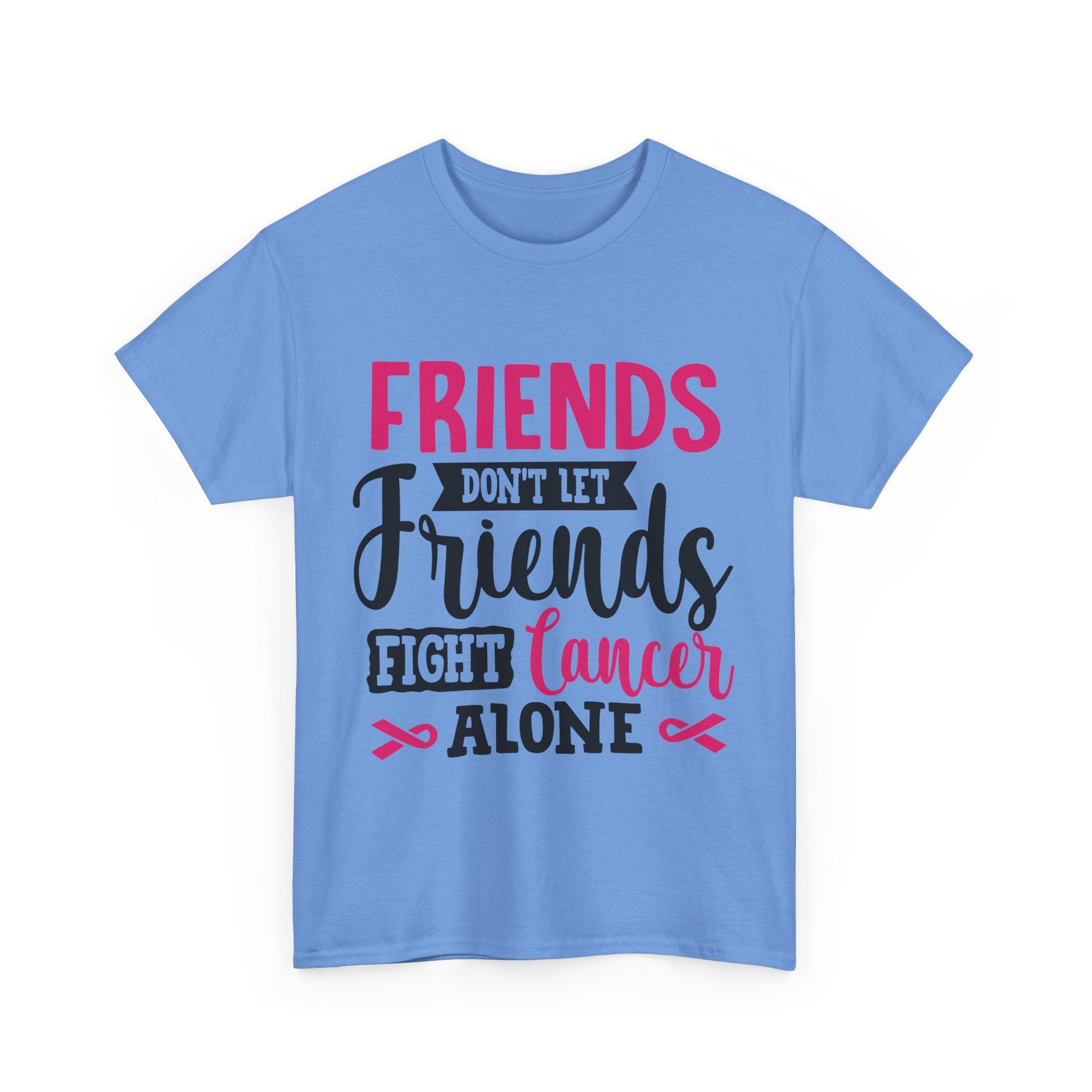 Unisex Cancer Awareness Tee, Support Friends, Fight Cancer Together, Inspirational Gift, Awareness Event Shirt
