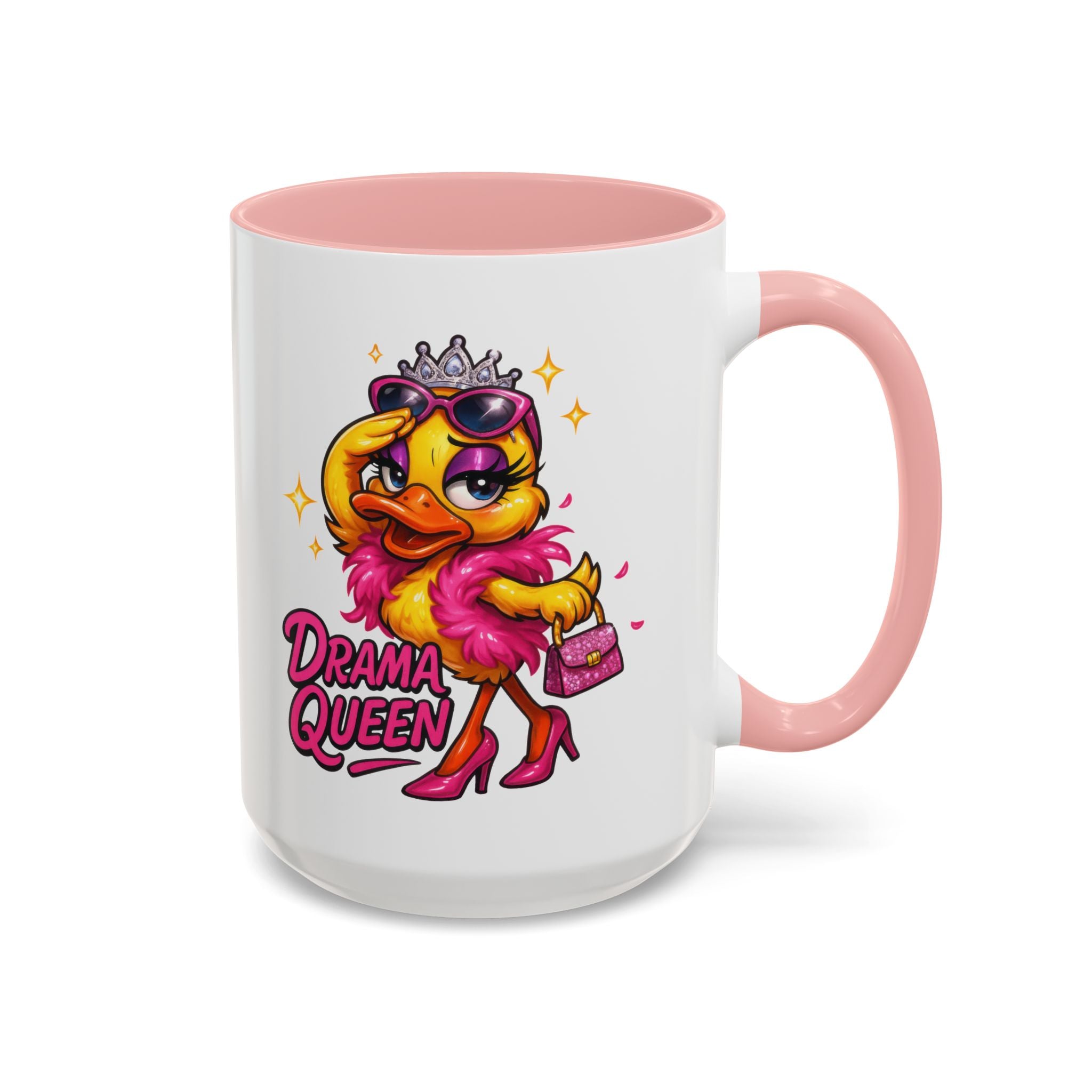 Drama Queen Coffee Mug, Funny Mug for Her, Gift for Drama Lovers, Sassy Office Mug, Unique Present for Birthdays
