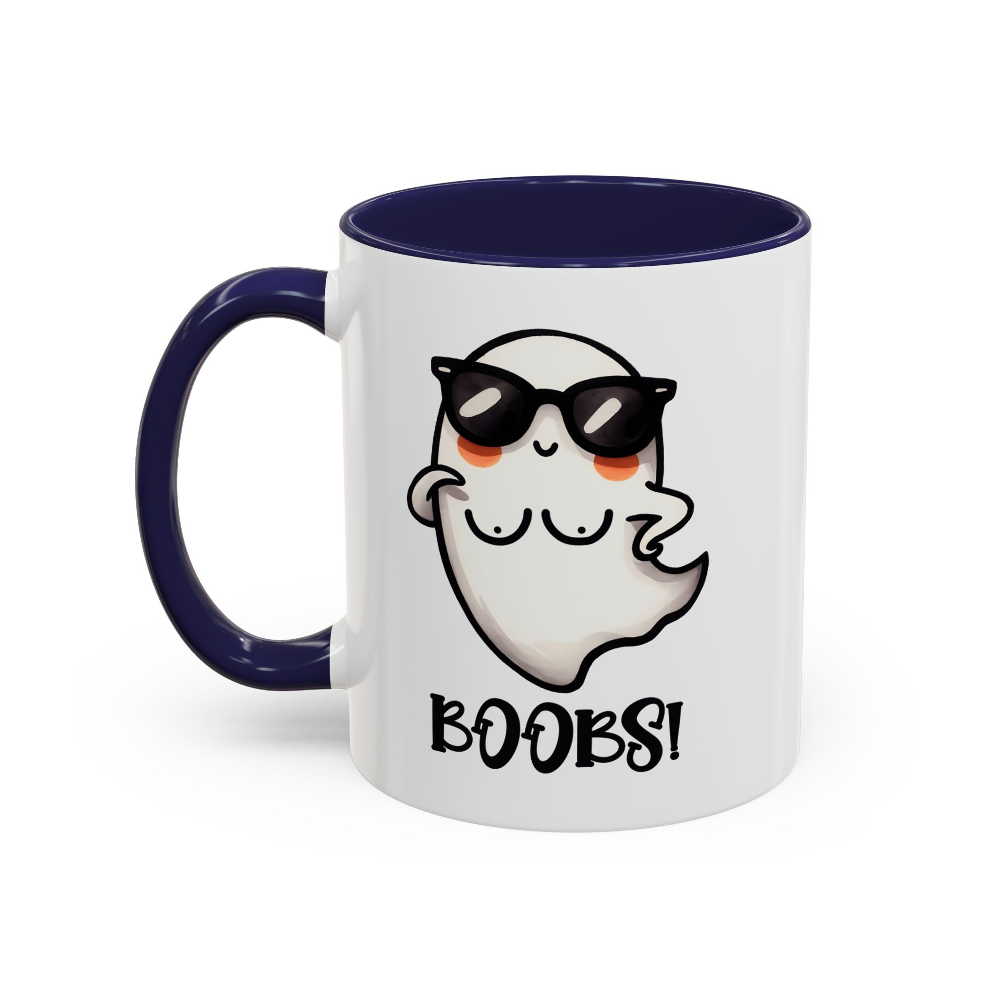 Funny Ghost Coffee Mug, Halloween Gift, Cute Mug for Friends, Ghost Lover Gift, Humor Mug
