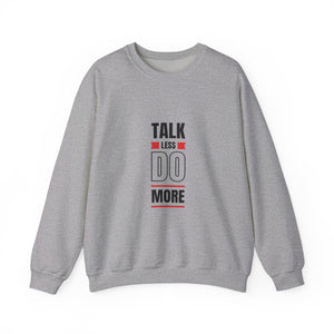Talk less do more Unisex Heavy Blend™ Crewneck Sweatshirt personalized products