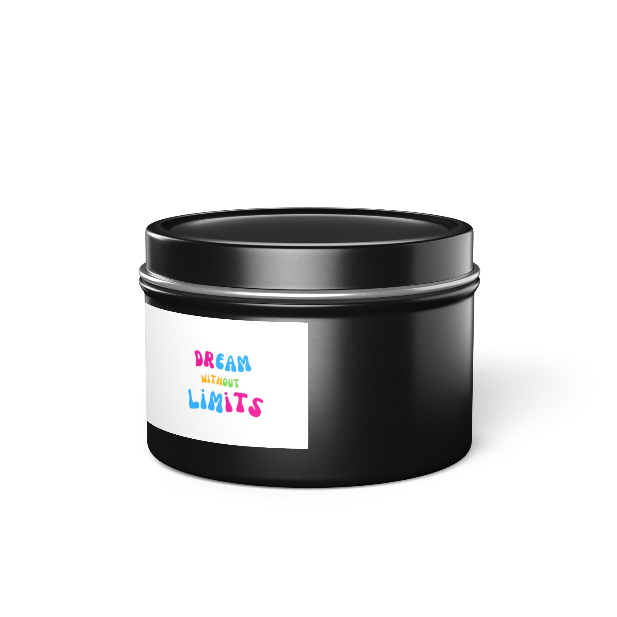 Dream without limits scented Tin Candles
