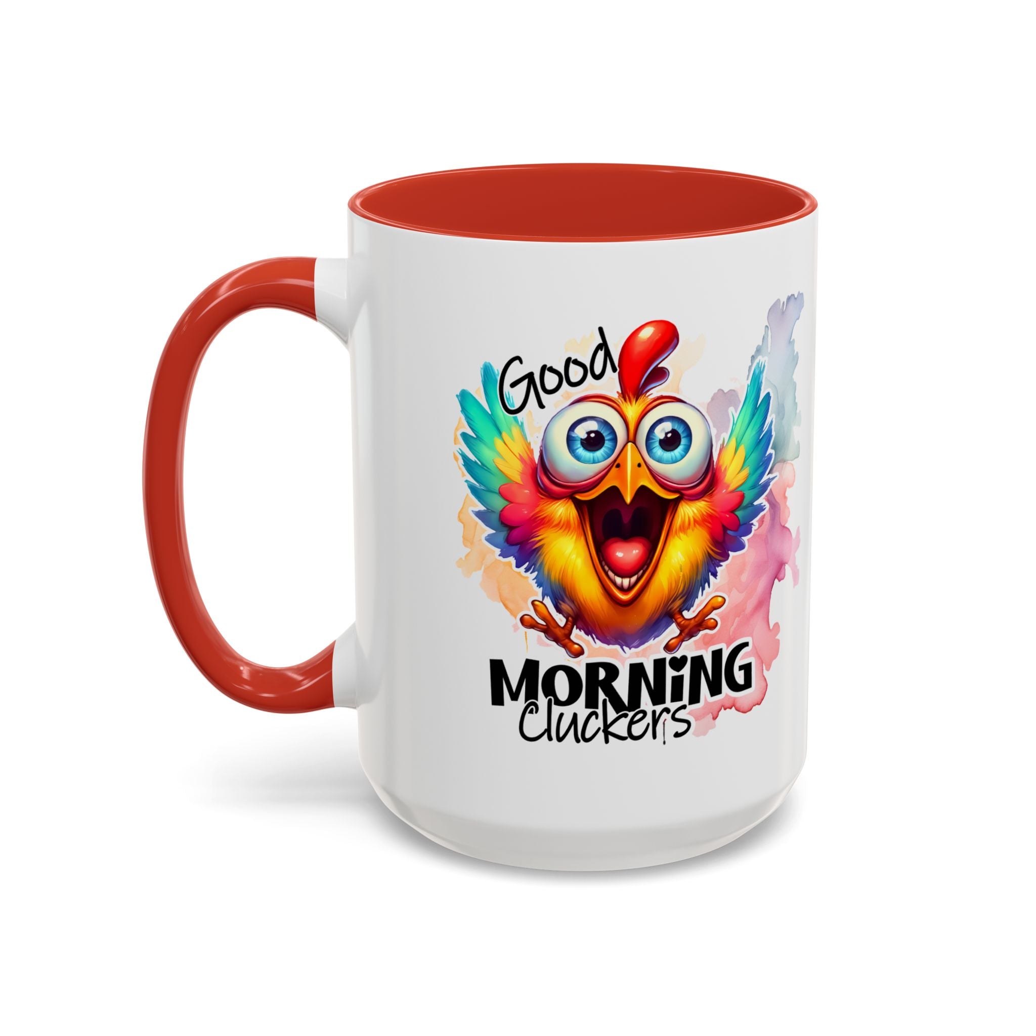 good Morning Mug with Cheerful Rooster Design - Perfect for Coffee Lovers, Gifting, Morning Routine, Kitchen Decor, Bird Enthusiasts