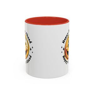 Happy Days Ahead Coffee Mug - Smiley Face Design - 11oz & 15oz