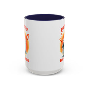 Ghost Coffee Mug, Perfect for Halloween, Fun Gift for Kids & Adults, Don't Stop Boo-lieving Mug, Caffeinated Spirits